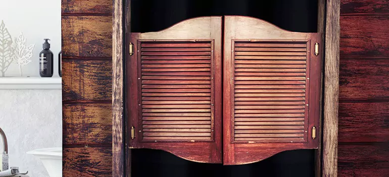 Installing Saloon Door Hinges in San Francisco, CA