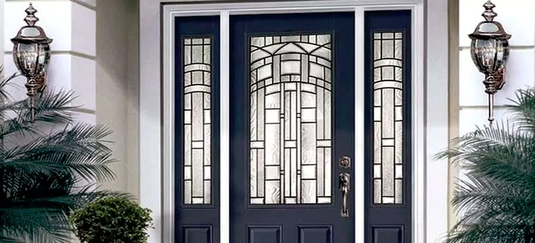 Stained Glass Door Panels in San Francisco, CA