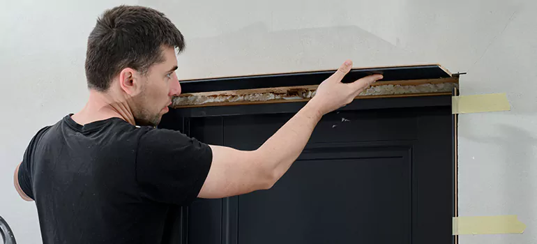 Wood Door Hole Repair in San Francisco, CA
